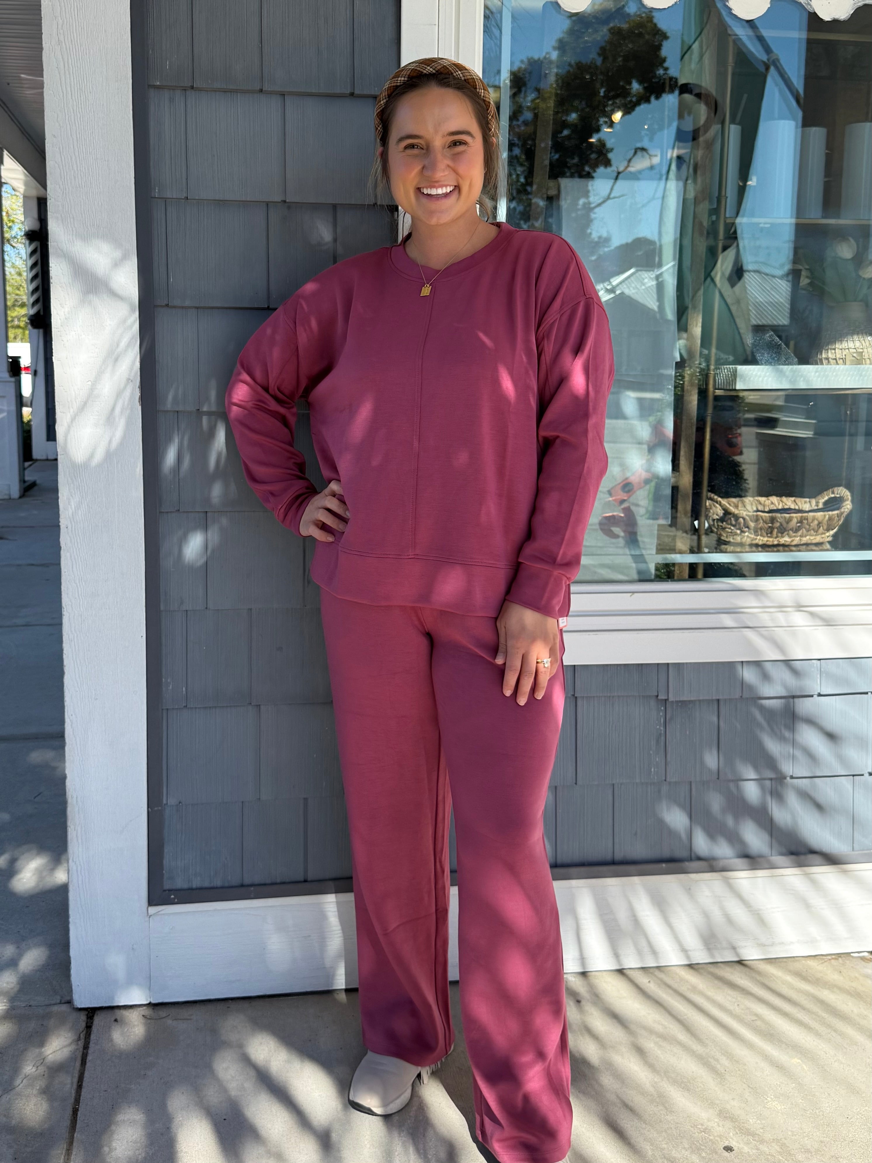Rose Silky Soft Athletic Set