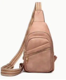 Pink Crossover Sling Bag