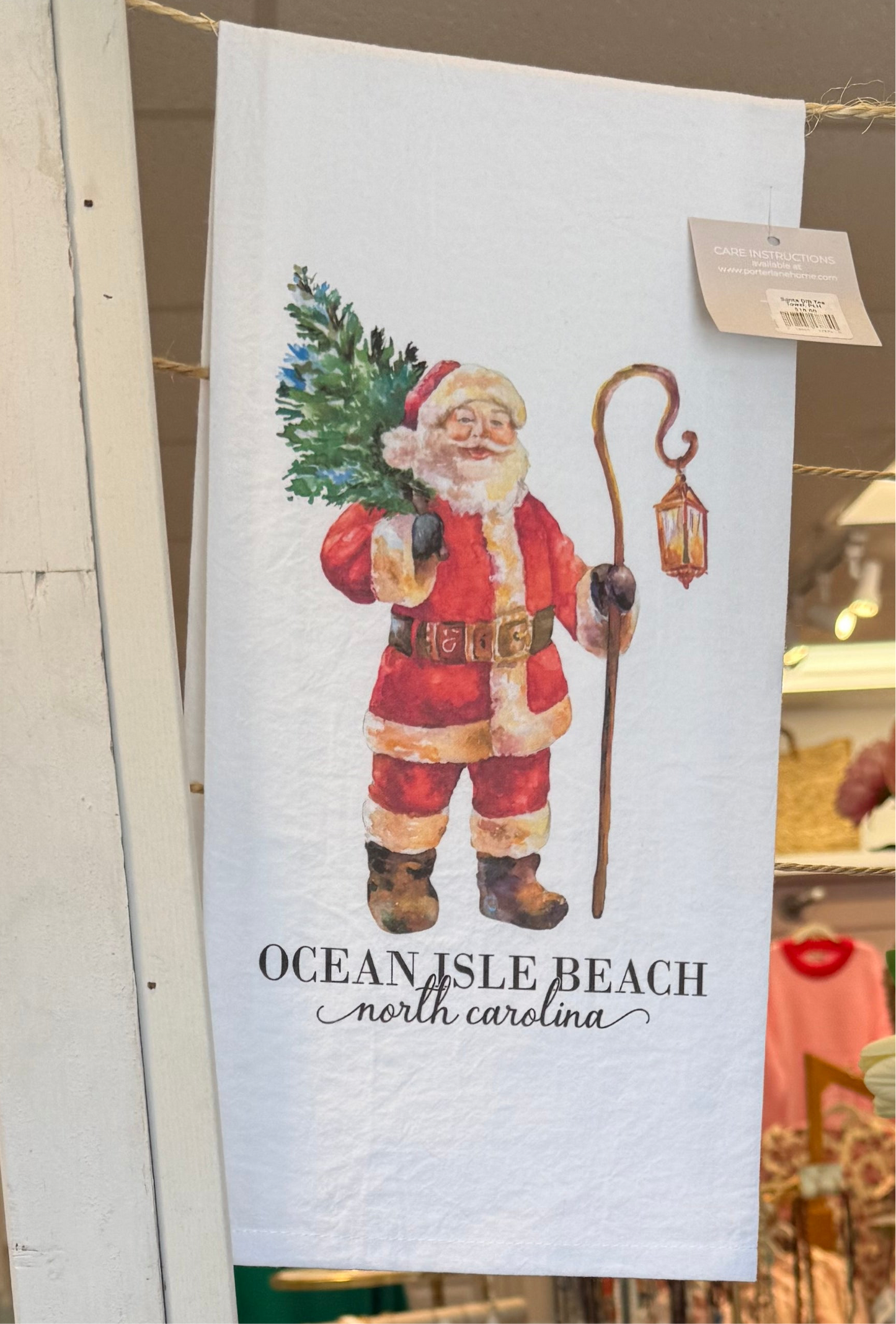 Santa OIB Tea Towel, PLH