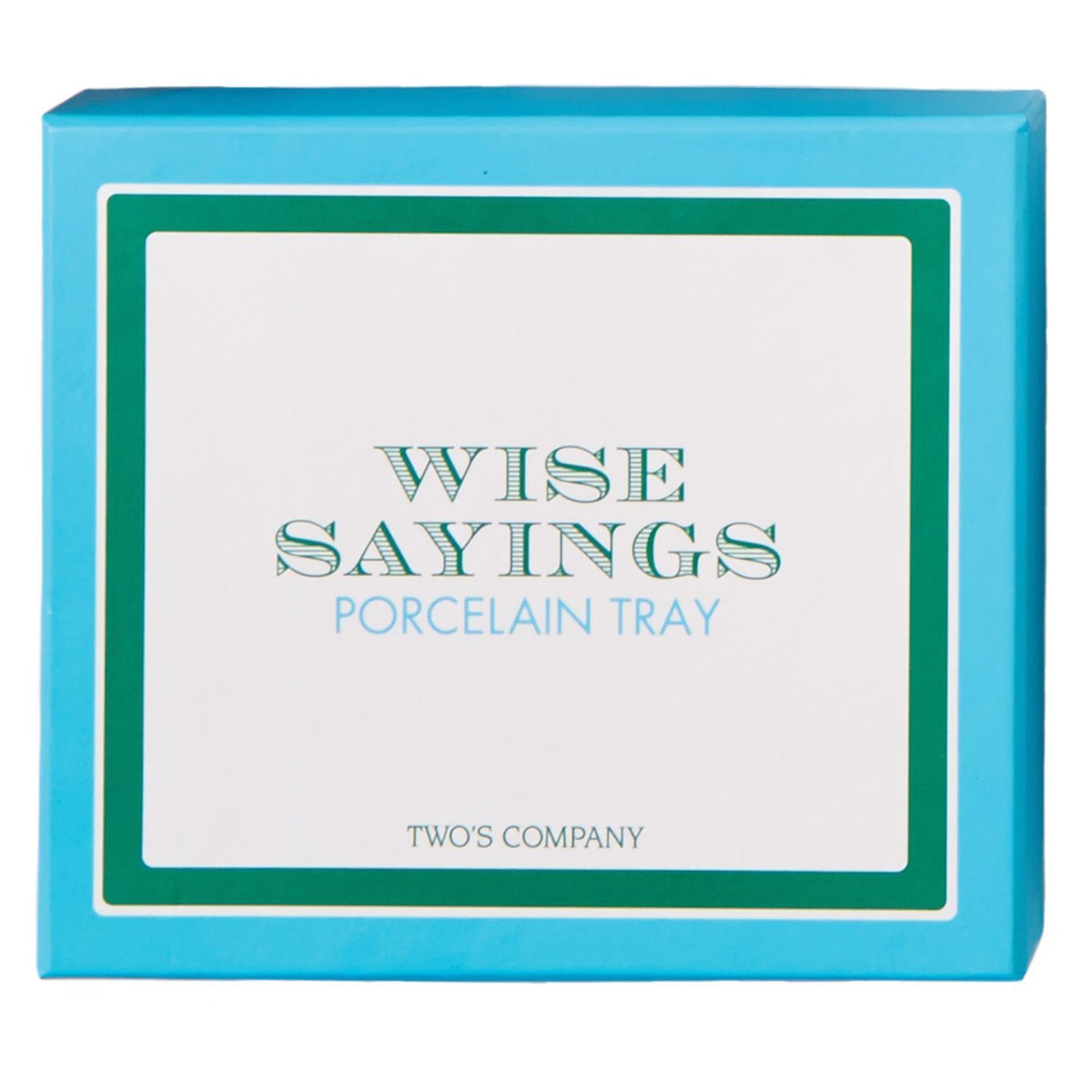 Classy & Fabulous Porcelain Tray w/Gift Box