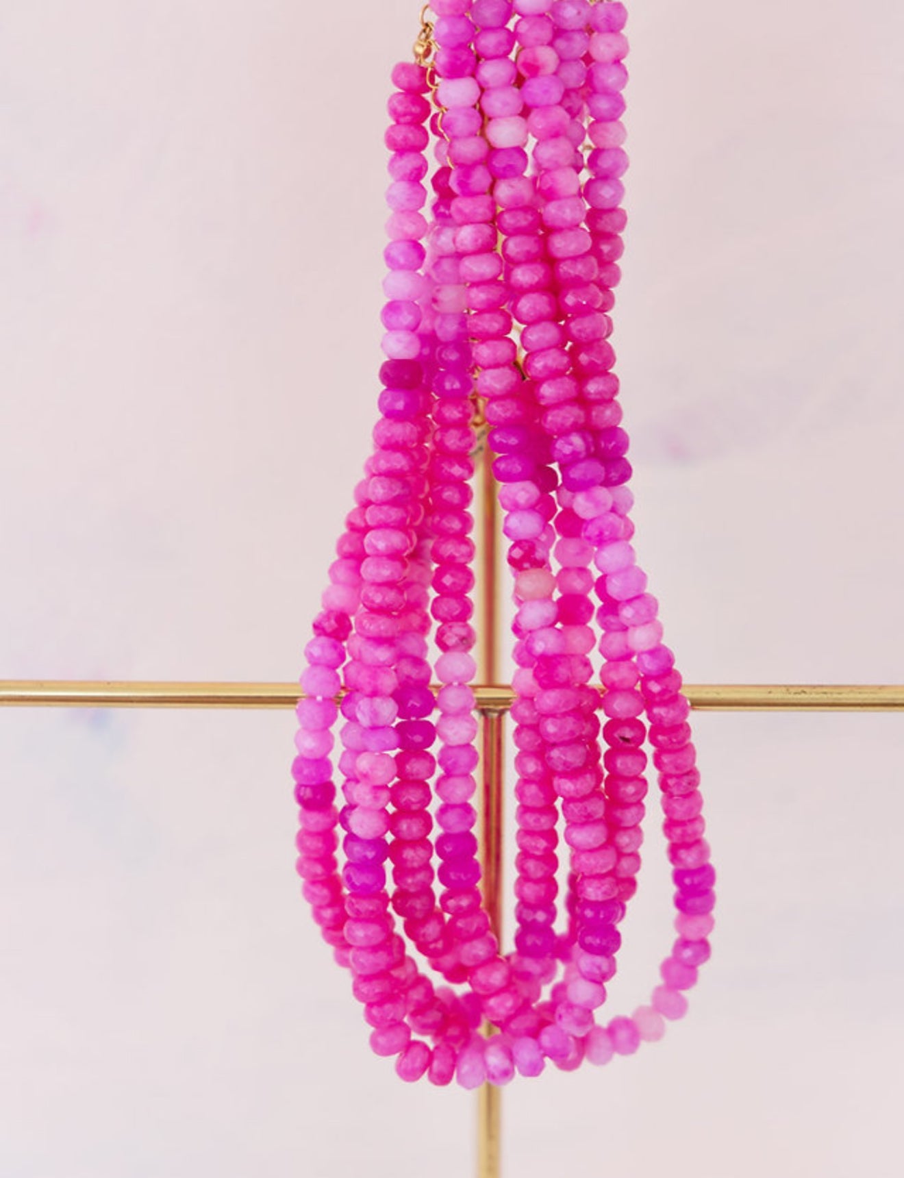The Gemma Necklace Pinks