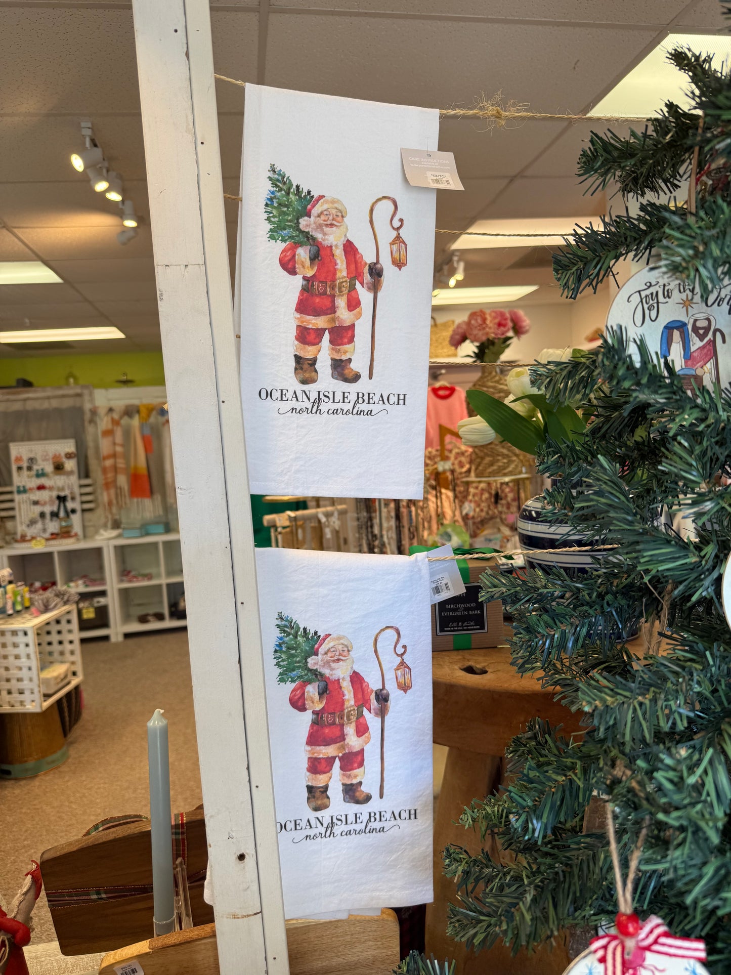 Santa OIB Tea Towel, PLH