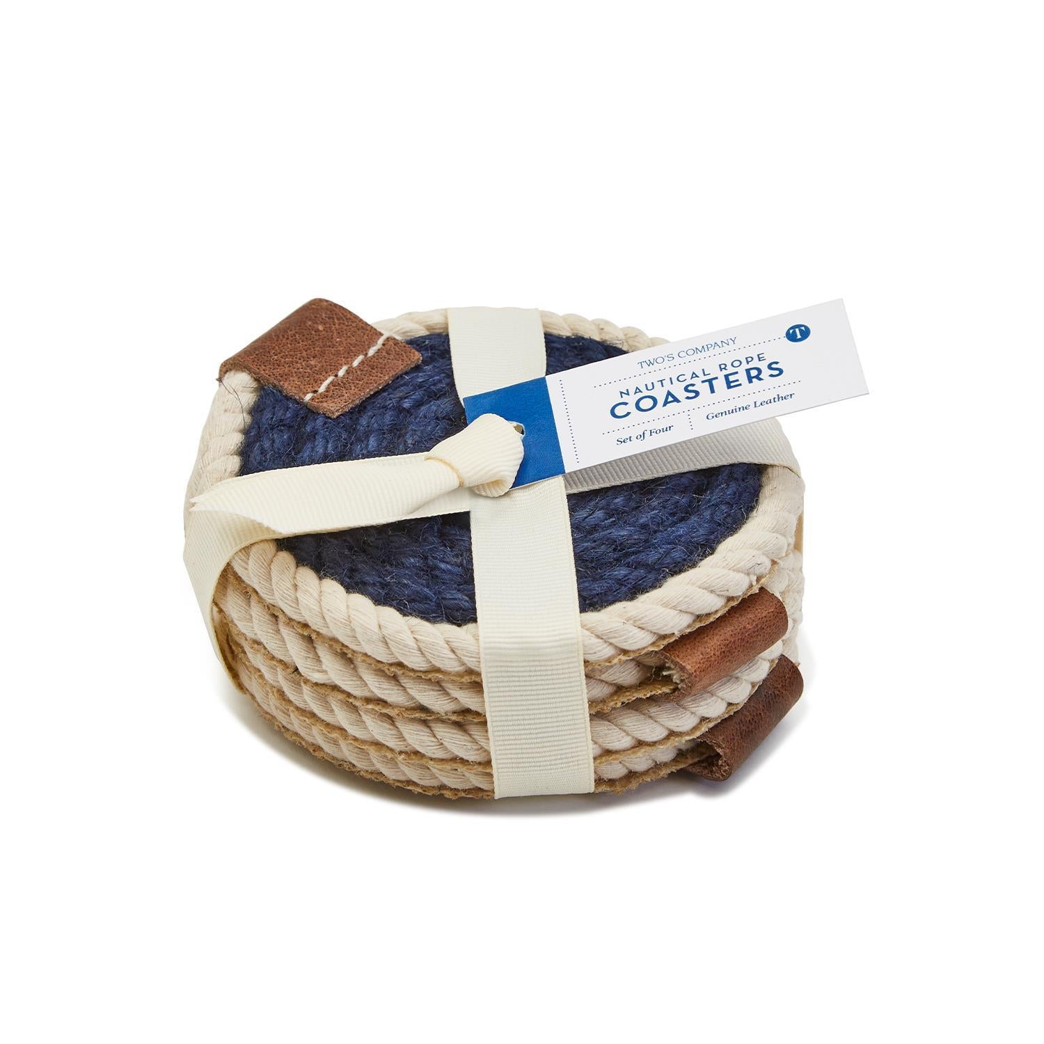 Nautical Rope Coasters Set of 4