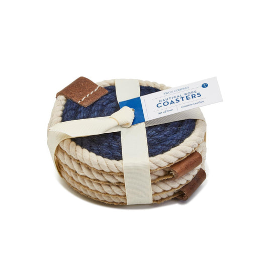 Nautical Rope Coasters Set of 4
