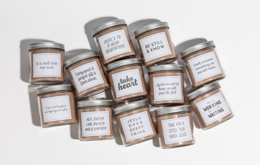 Sweet Grace Faith Jar Candles