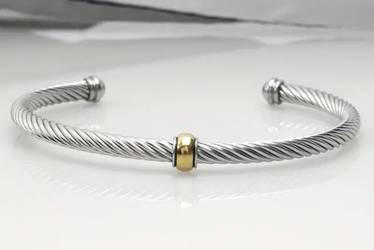 DY Two Toned Women’s Bracelet Dupe- 2