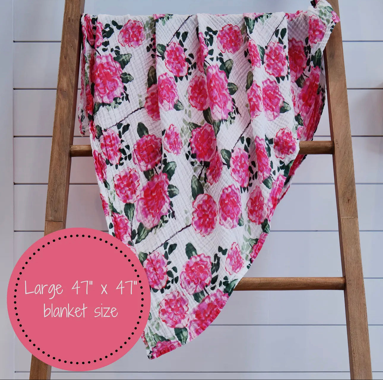 Life in Bloom Baby Swaddle Blanket