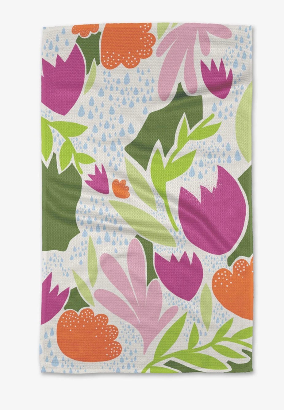 Paper Fields Tea Towel Geometry