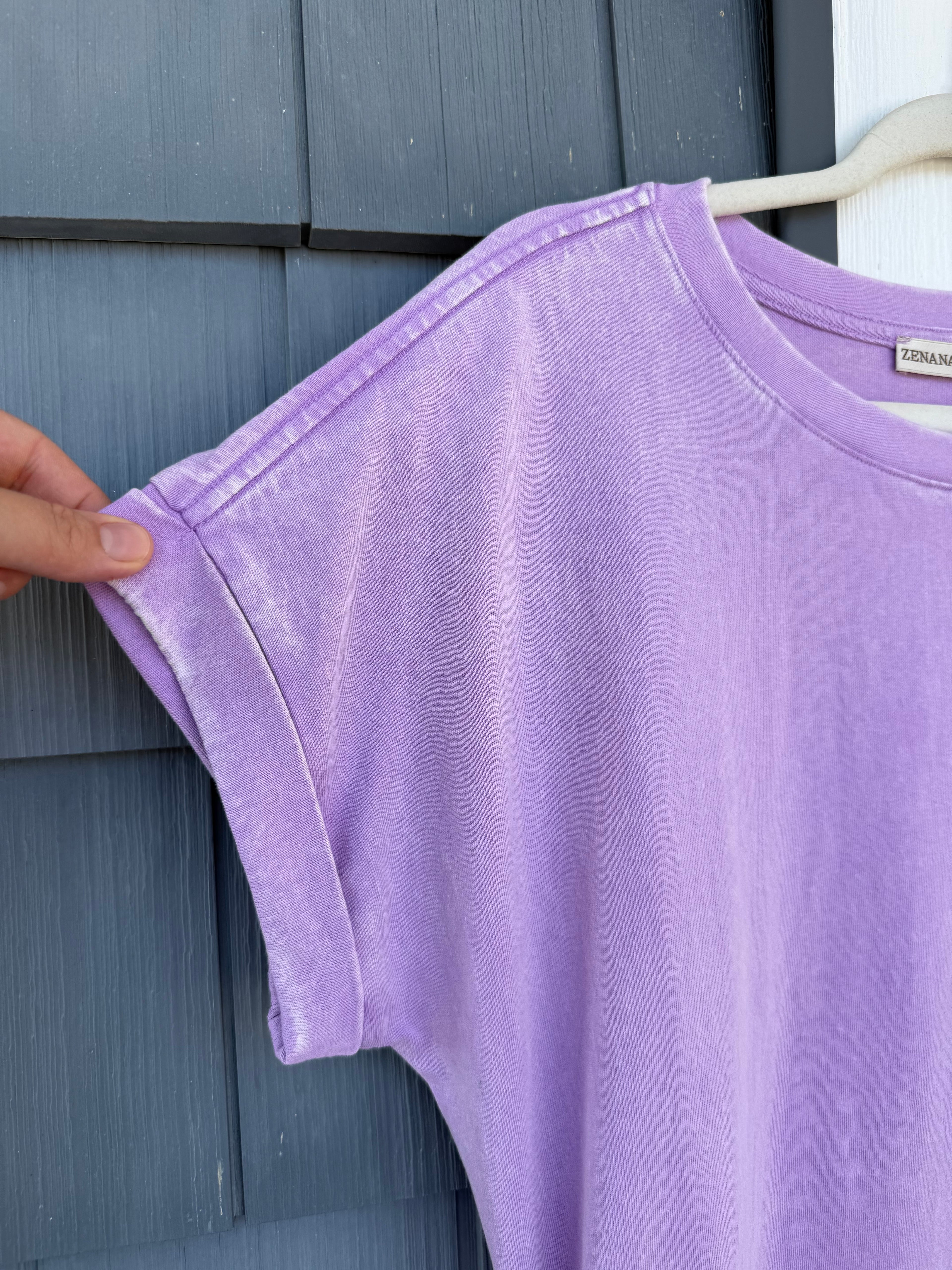 Lavender Tshirt Dress