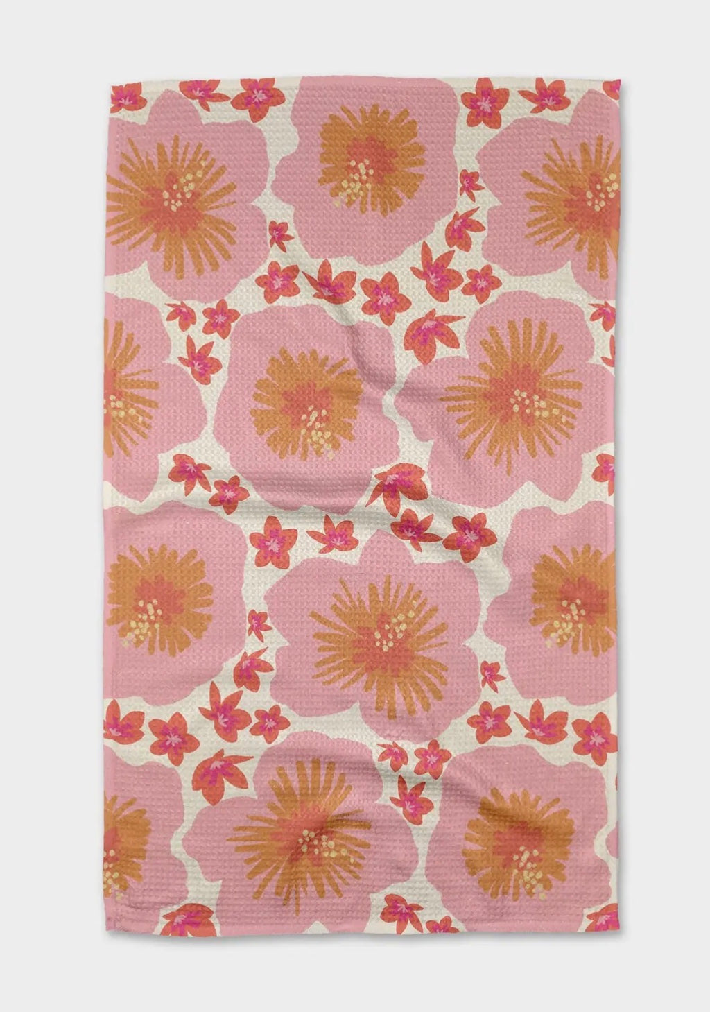 Hibiscus Sunset Tea Towel