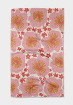Hibiscus Sunset Tea Towel