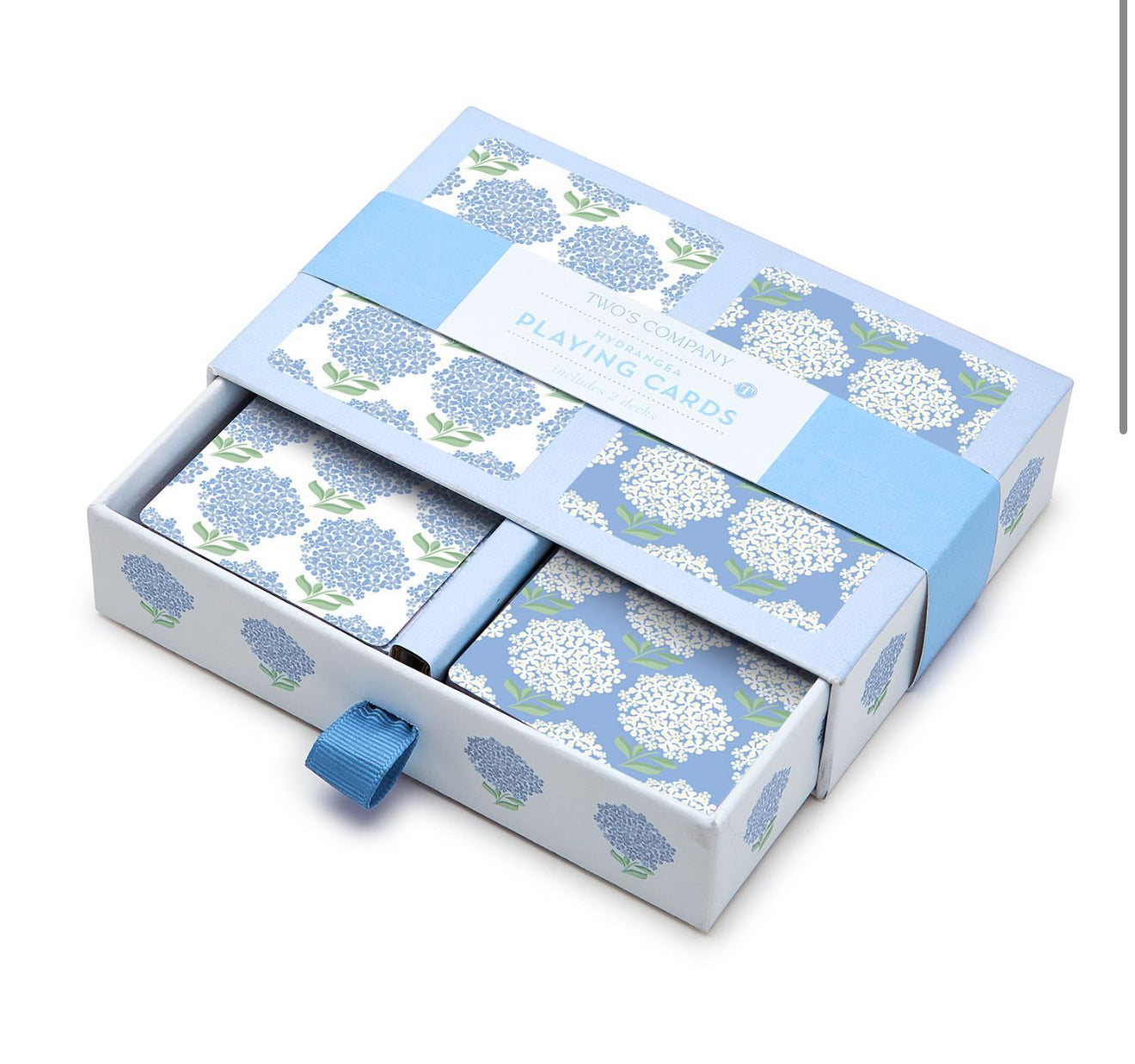 Hydrangea Playing Cards In Gift Box