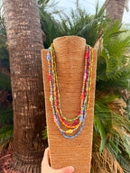 Handmade Beaded Necklace Set (set of 5)