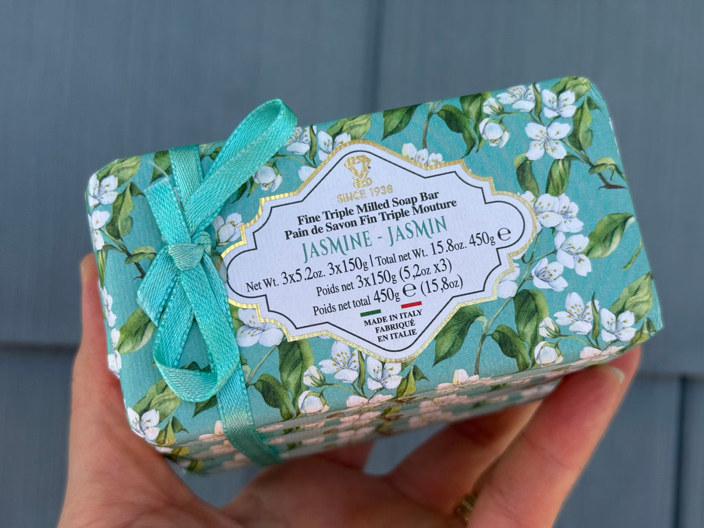 Jasmine Fine Triple Milled Soap Made in Italy