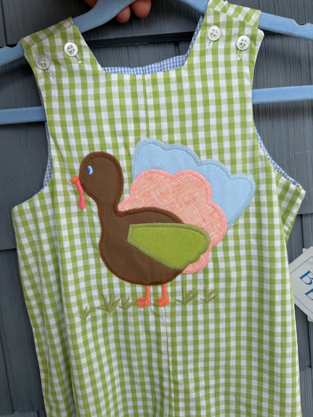 Turkey Trot Reversible John John, The Bailey Boys