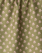 Lucky Flowers- Mahjong Tea Towel Geometry