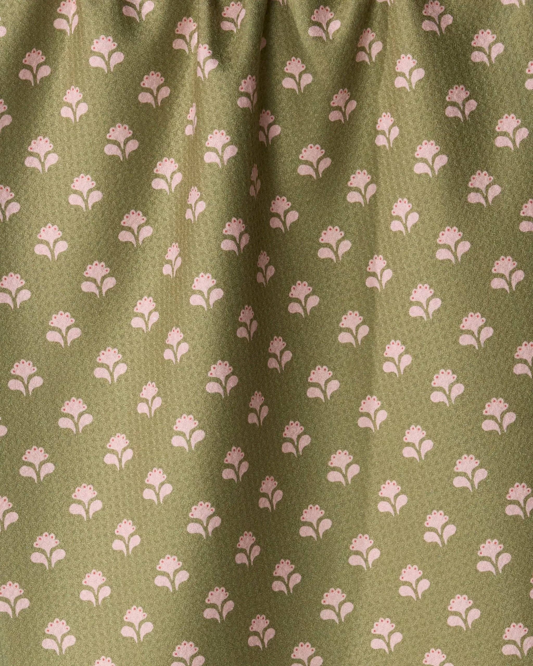 Lucky Flowers- Mahjong Tea Towel Geometry
