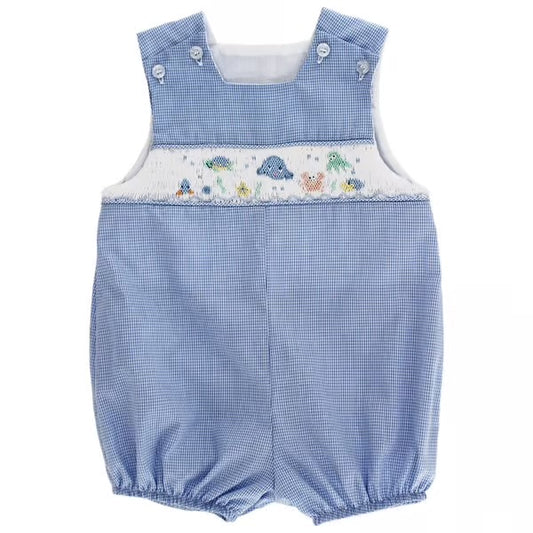Sea Creatures Short Infant Bubble, Bailey Boys
