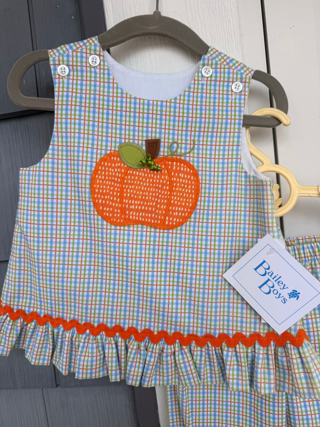 Perfect Pumpkin Angel Pant Set Bailey Boys