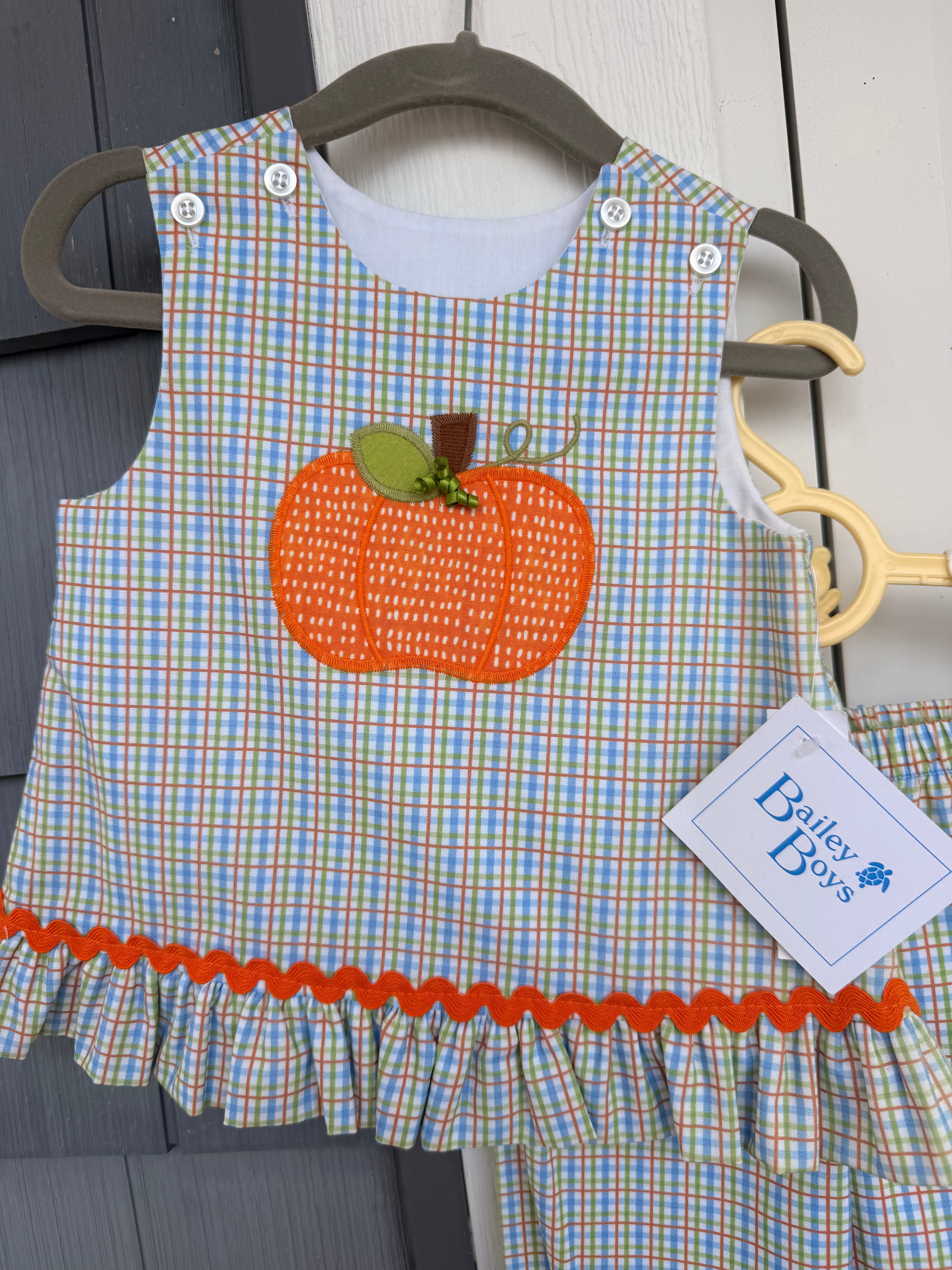 Perfect Pumpkin Angel Pant Set Bailey Boys