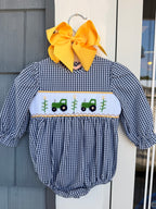Corn Picking L/S Girl Bubble, Three Sisters