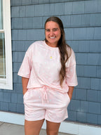 Pink Polka Dot Set