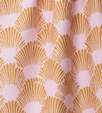 Royal Scallop Tea Towel Geometry