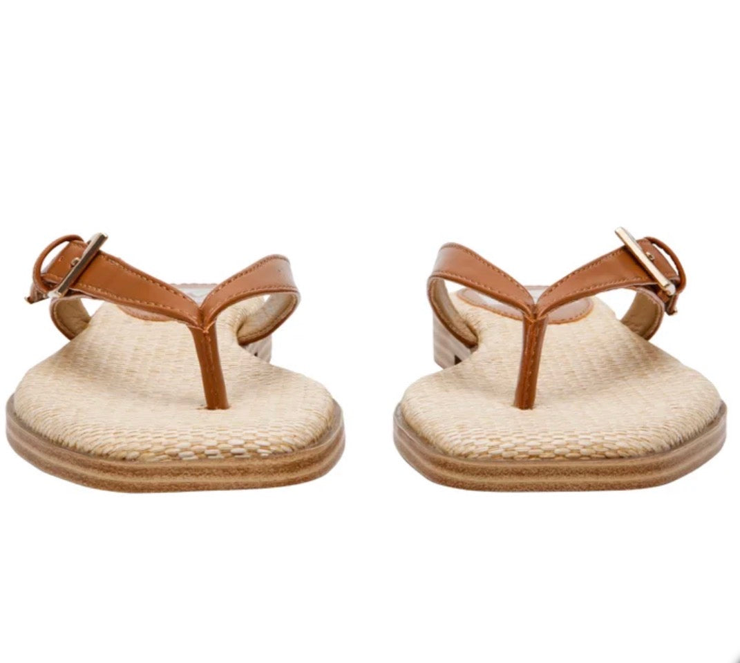 Dolce Vita Brown Buckle Sandals