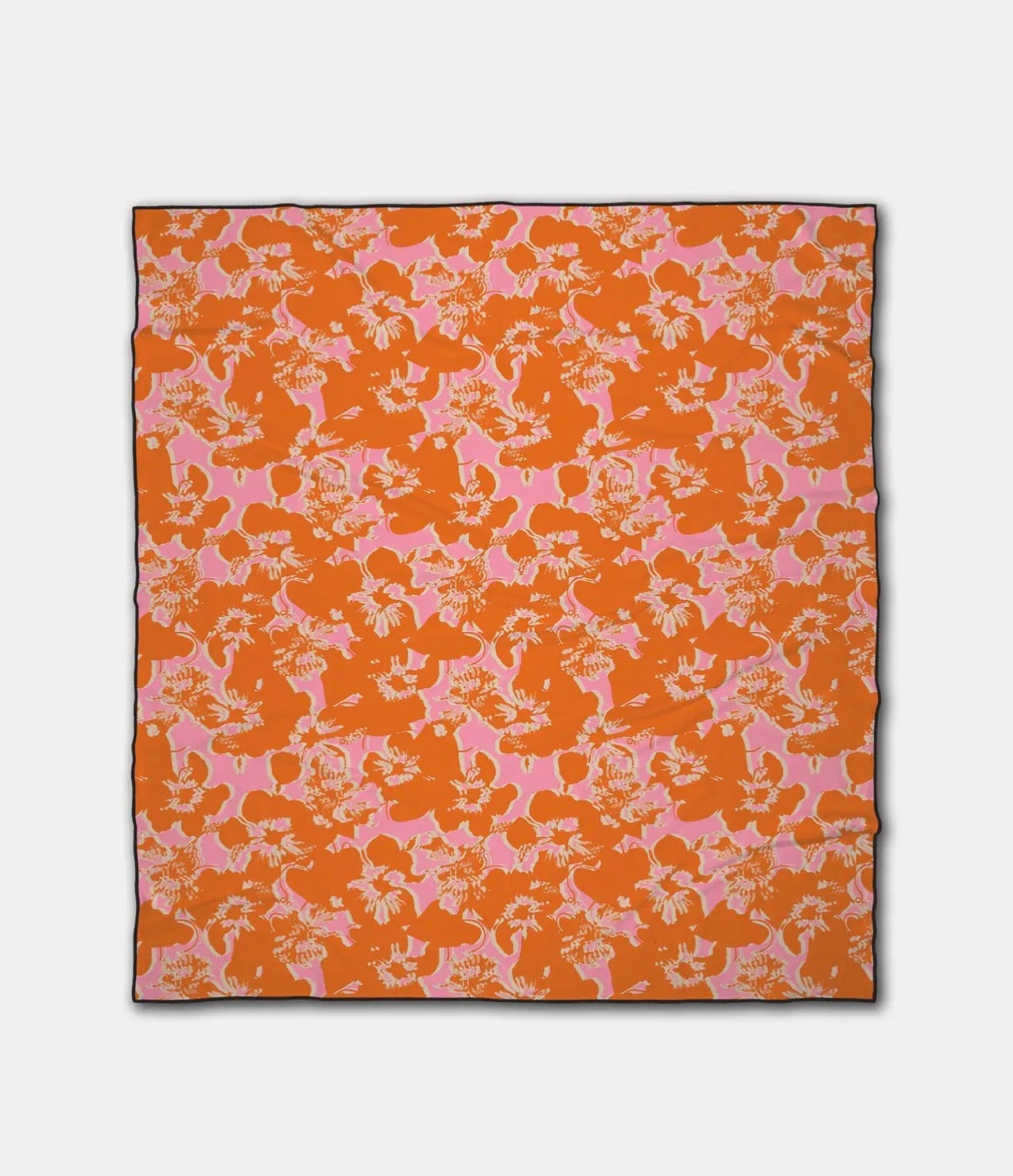 Hibiscus Dreams Beach Blanket Geometry