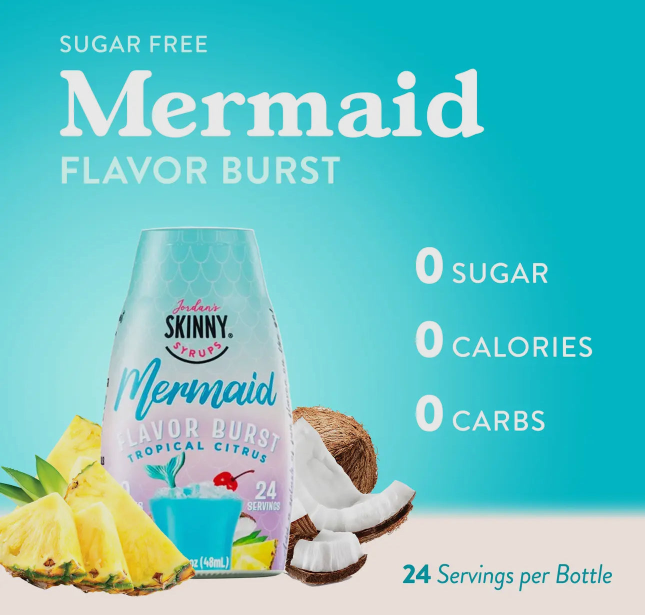 Mermaid Skinny Syrup Flavor Burst