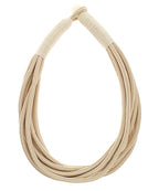 Beige Rope Necklace