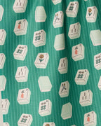 Tile Flow- Mahjong Tea Towel Geometry