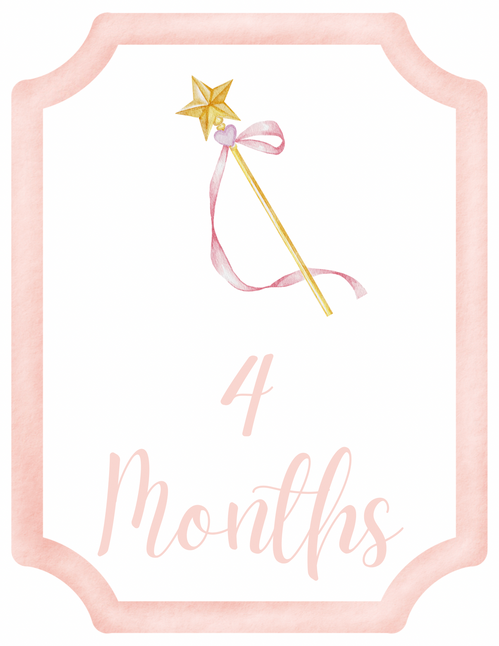 Princess Milestone Cards