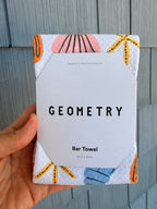 Seashell Collection Bar Towel Geometry