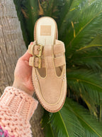 Dolce Vita Haydee Double Buckle Tan Mule