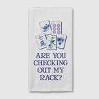 Checking Out My Rack Mahjong Kitchen Towel