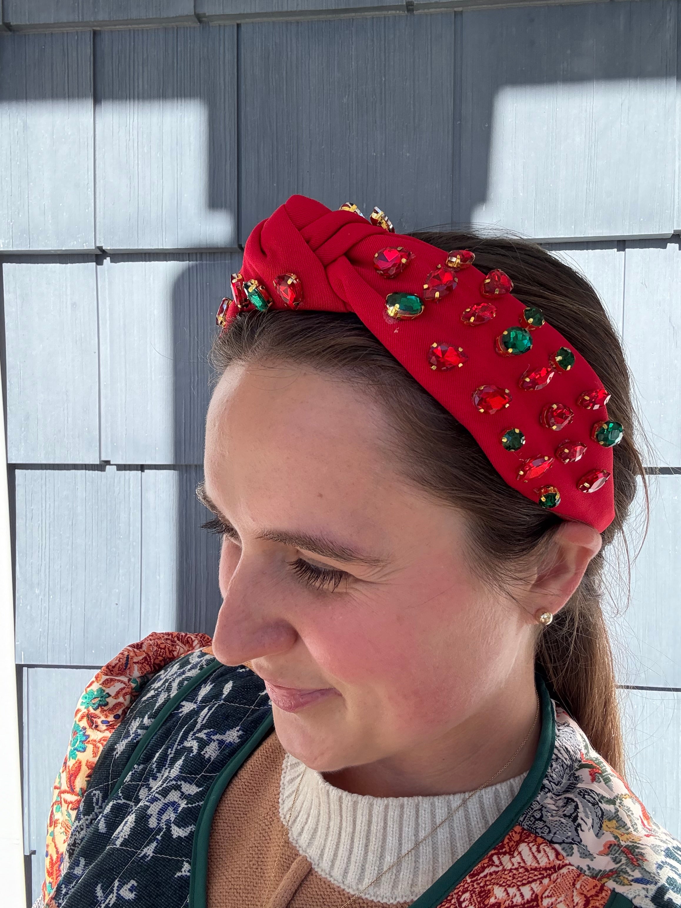 Christmas Rhinestone Headband