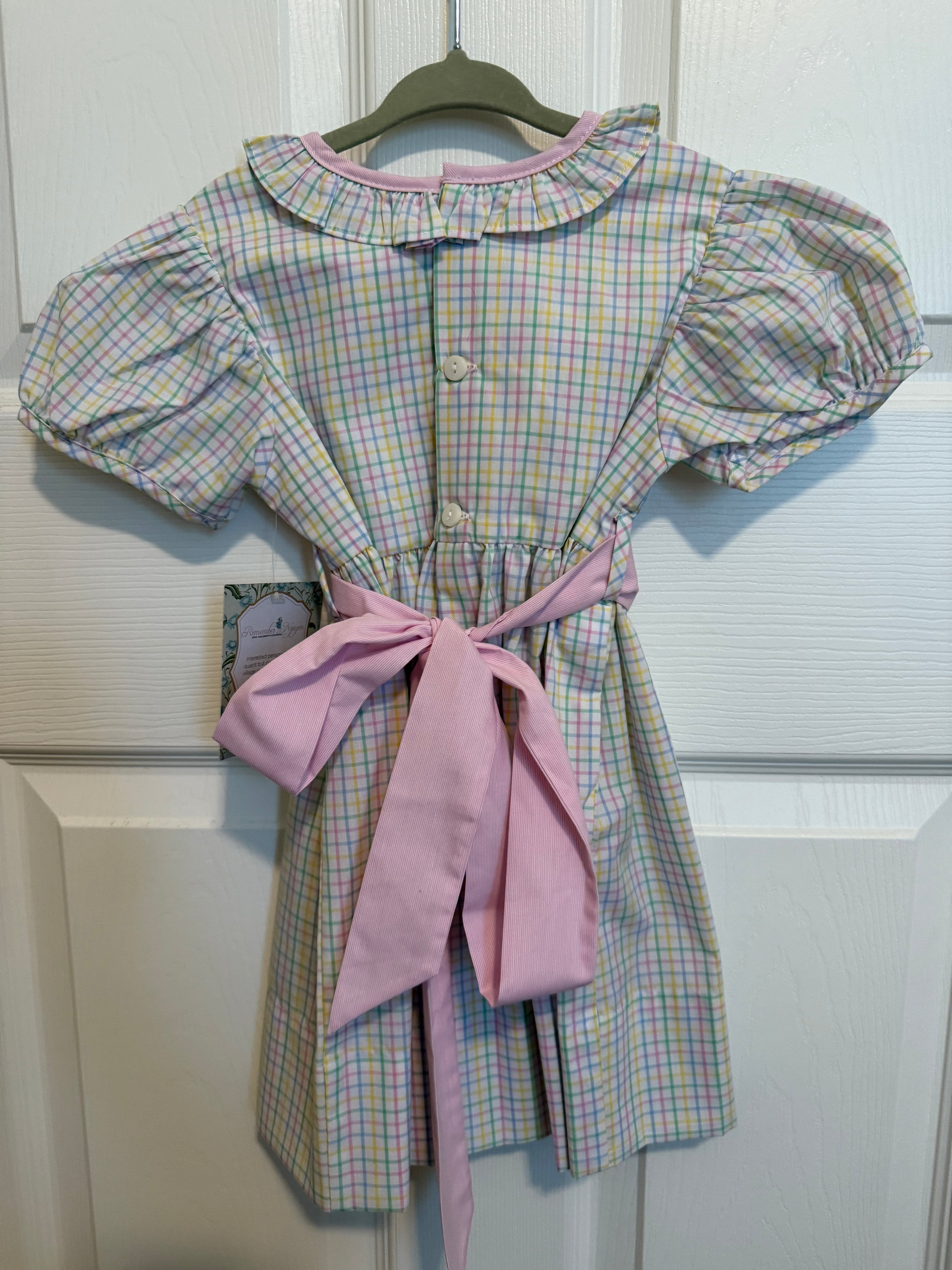 Multi Plaid Liza Ann Dress, Remember Nguyen