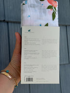 Little Unicorn Cotton Muslin Swaddle Peaches