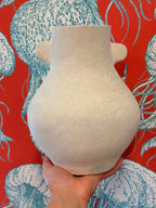 Clay Vase with Notches