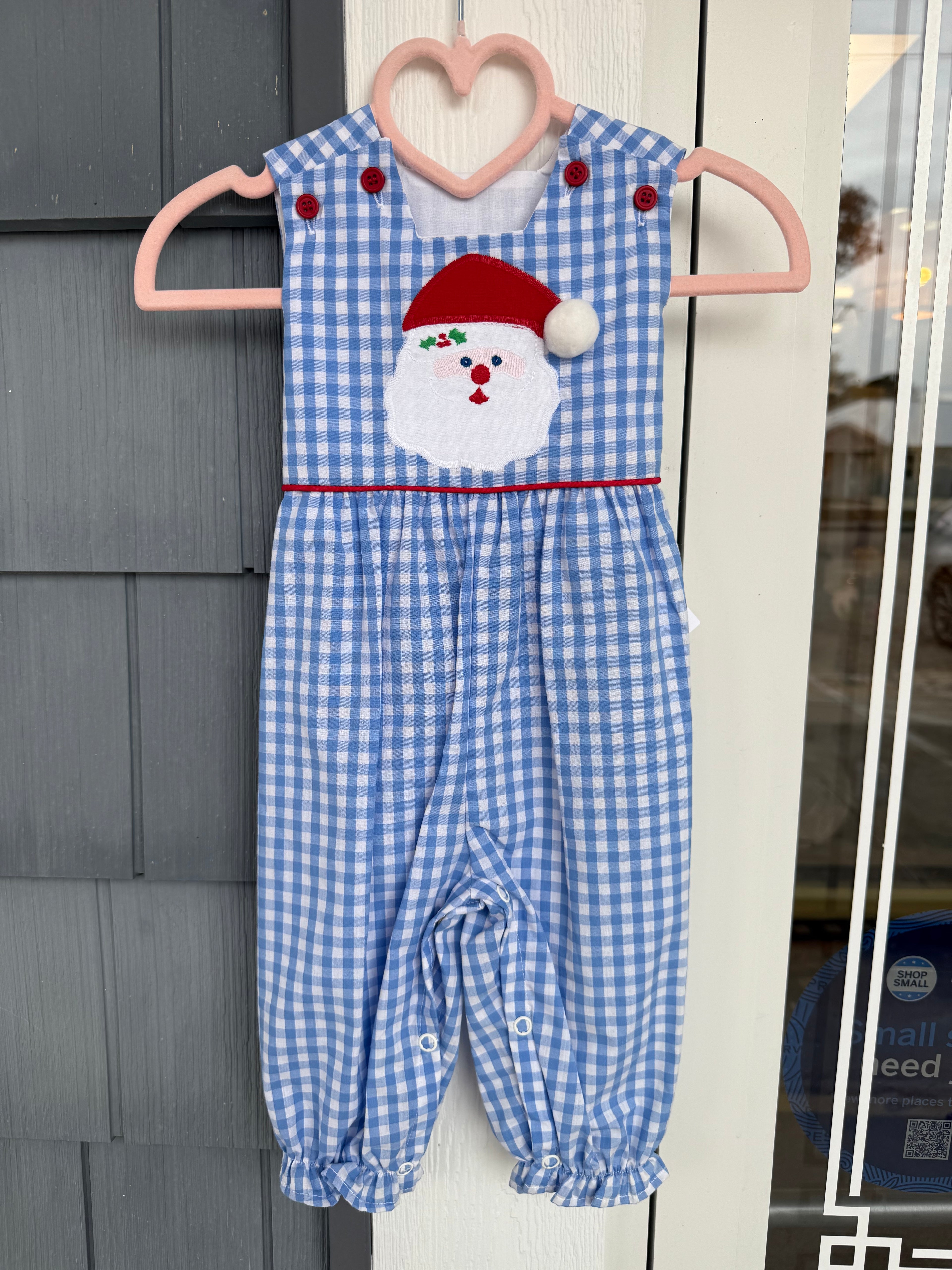 Santa Jumper W/Bow Bailey Boys