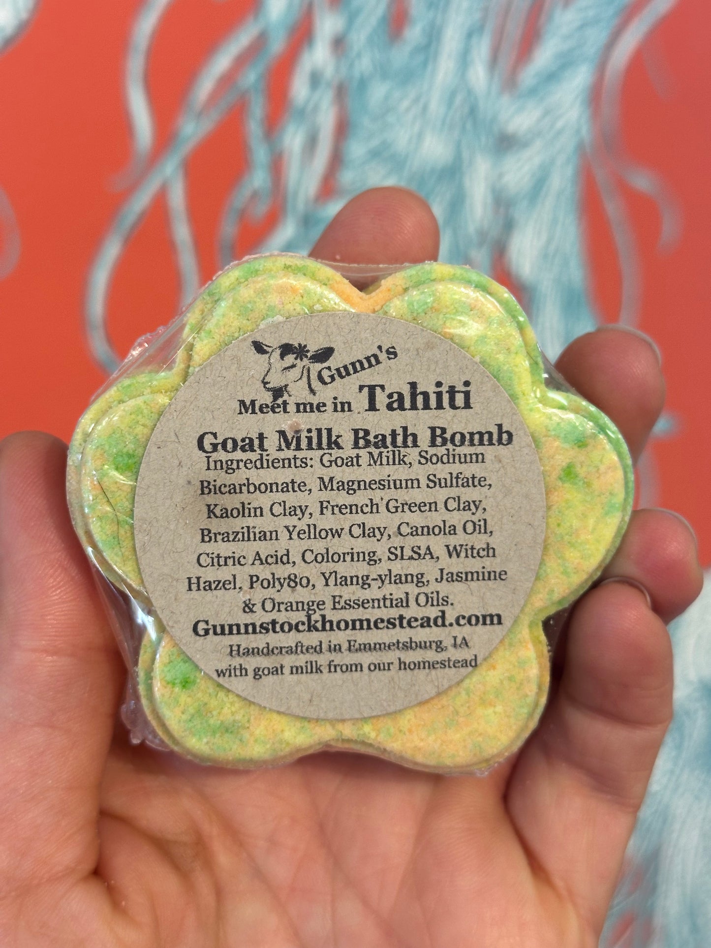 Meet Me In Tahiti Bath Bomb