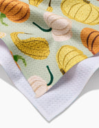 Pumpkins & Gourds Tea Towel Geometry
