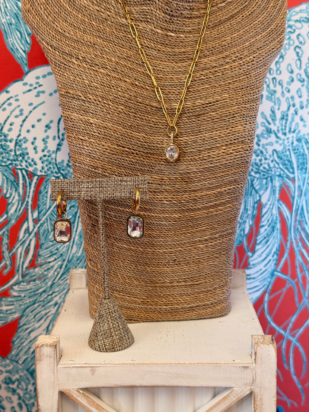 Oval Shape Stainless Steel Necklace