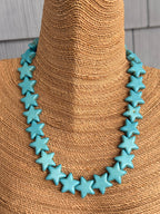 Sea Star Necklace Large - Teal - Smith & Co.