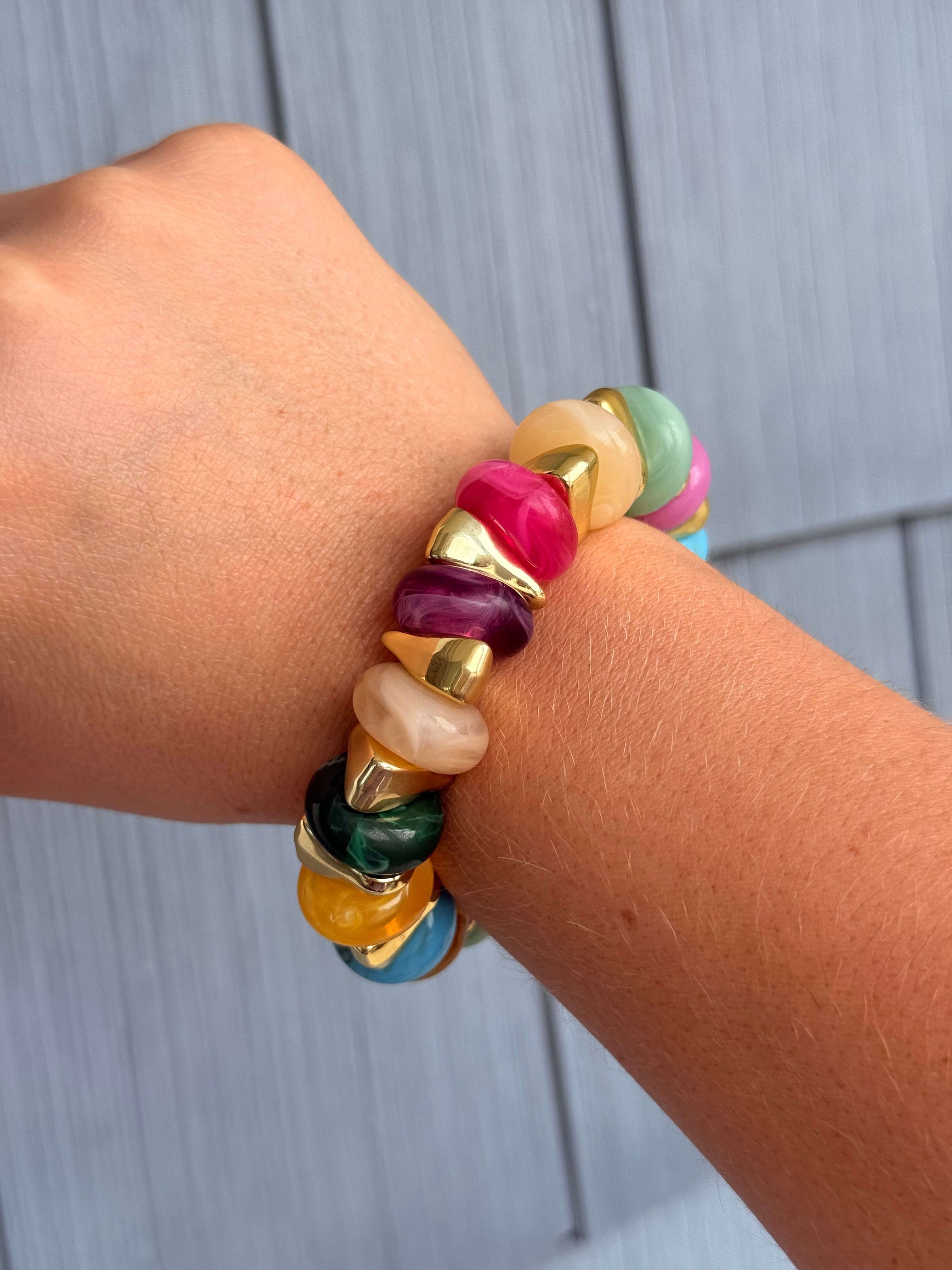 Chunky Multicolor Bracelet