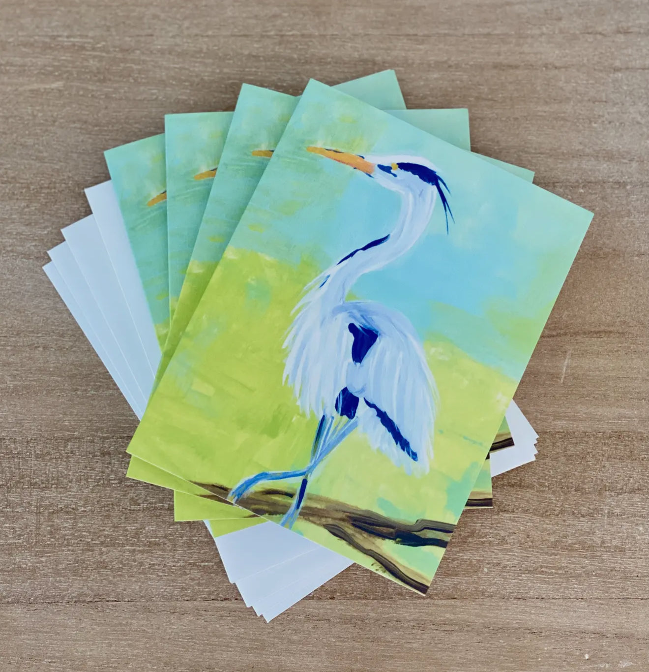 Blue Heron Notecards