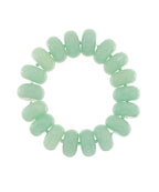 Chunky Marble Beaded Stretch Bracelet - Mint