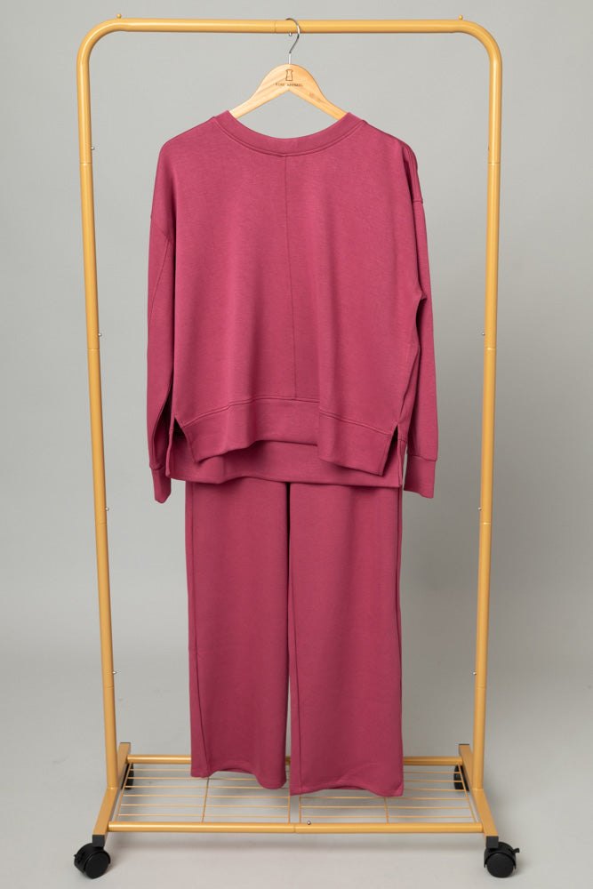 Rose Silky Soft Athletic Set