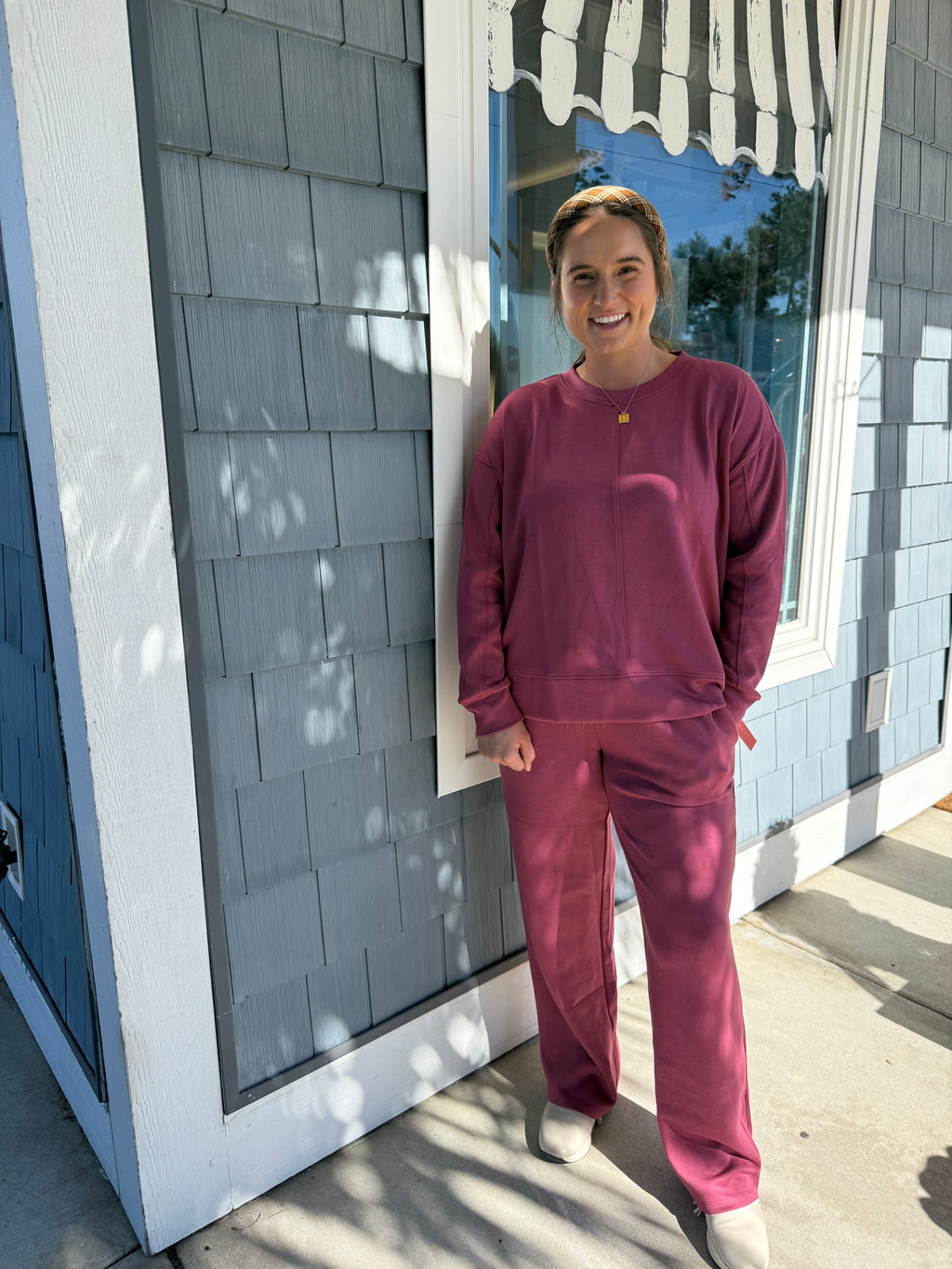 Rose Silky Soft Athletic Set